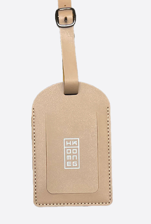 LUGGAGE TAG 鄉港製造 BEIGE
