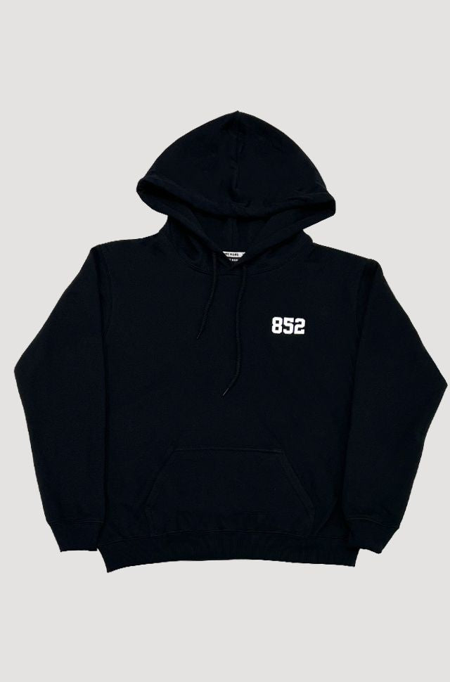 852 BLACK HOODIE