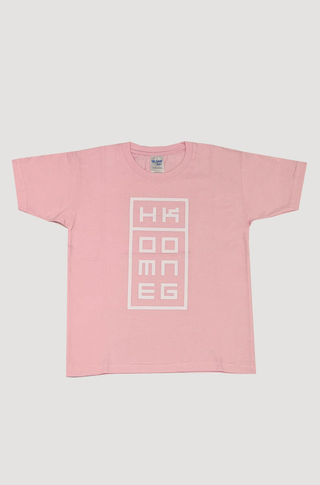 Kids BUILDING tee Pink