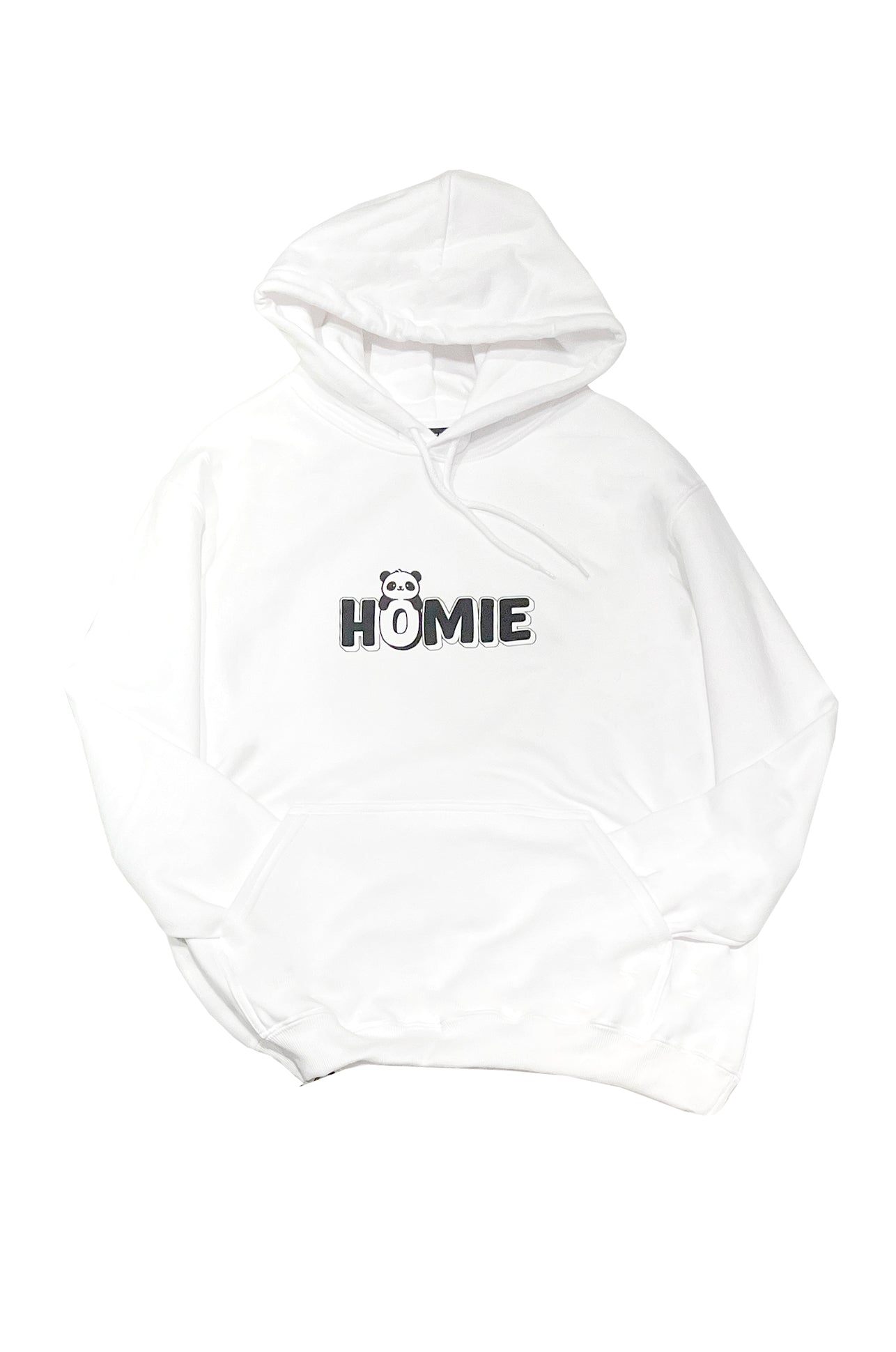PANDA HOMIE HOODIE WHITE