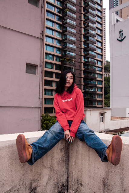 HOMEKONG 852 HOODIE RED