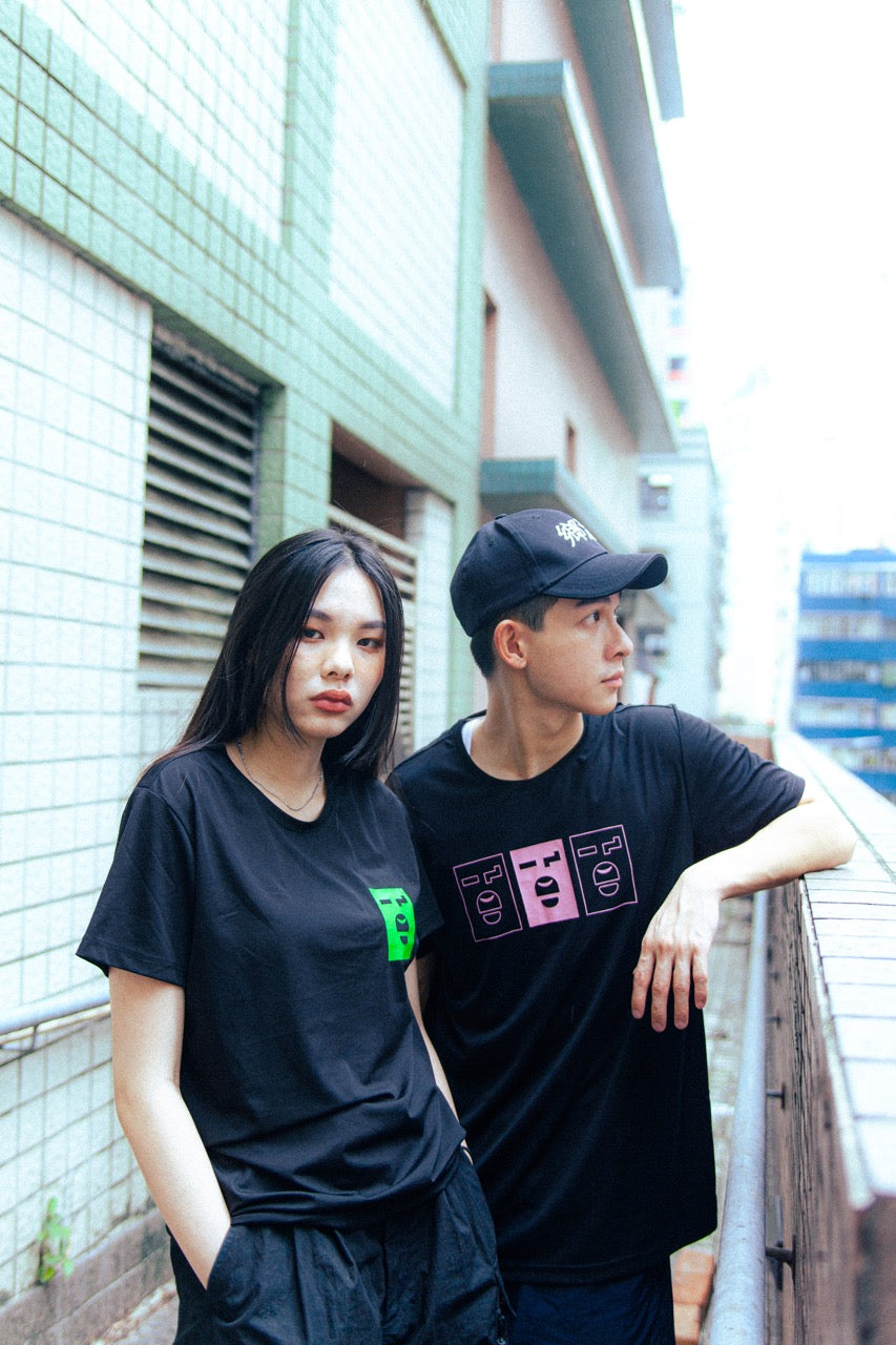 GREEN KONG BLACK TEE