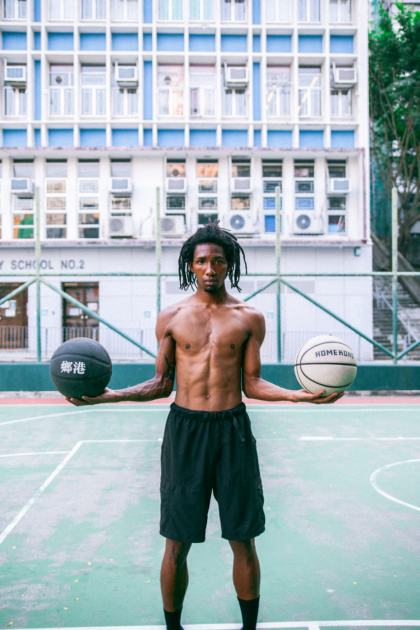 BASKETBALL HOME KONG LOGO BLACK
