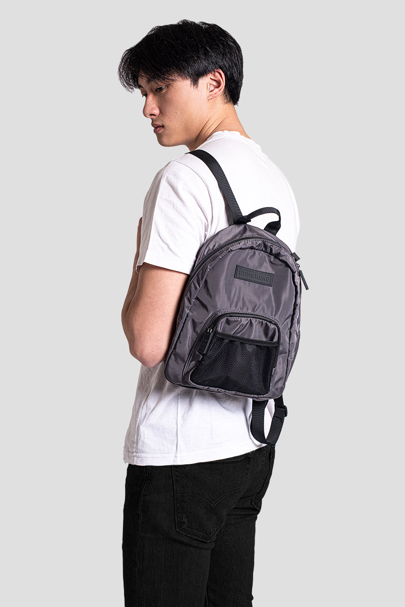 MINI BACKPACK GREY