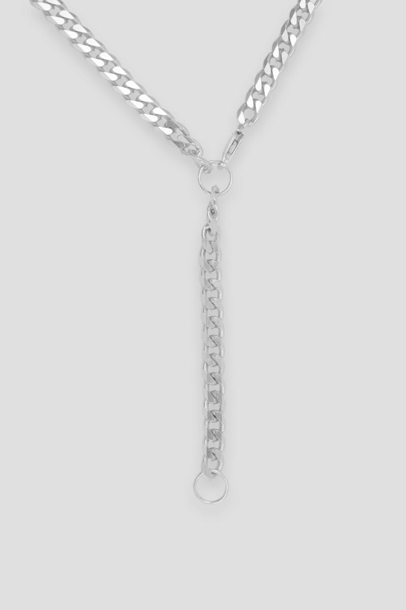 HOMEKONG SILVER CHAIN  (THICK) 4mm