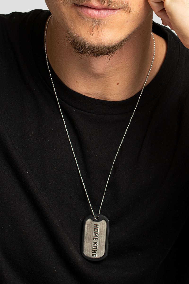 SILVER DOG TAG