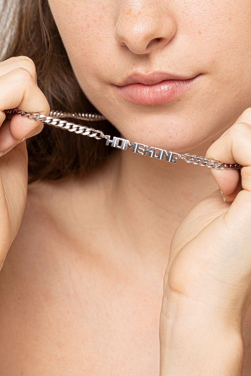 HOMEKONG SILVER CHAIN (THICK) 4mm