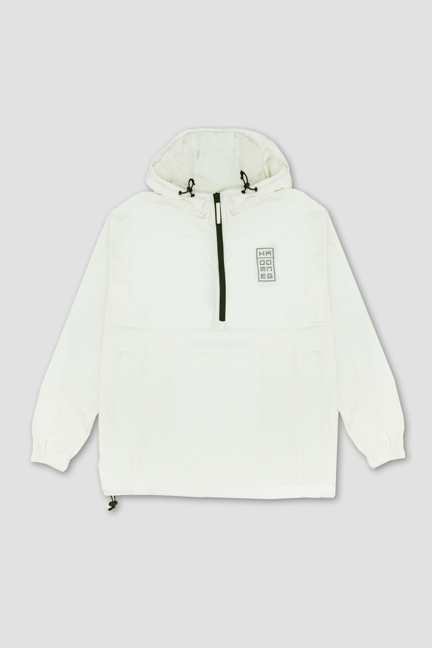 WINDBREAKER HOODIE WHITE (OFF WHITE)