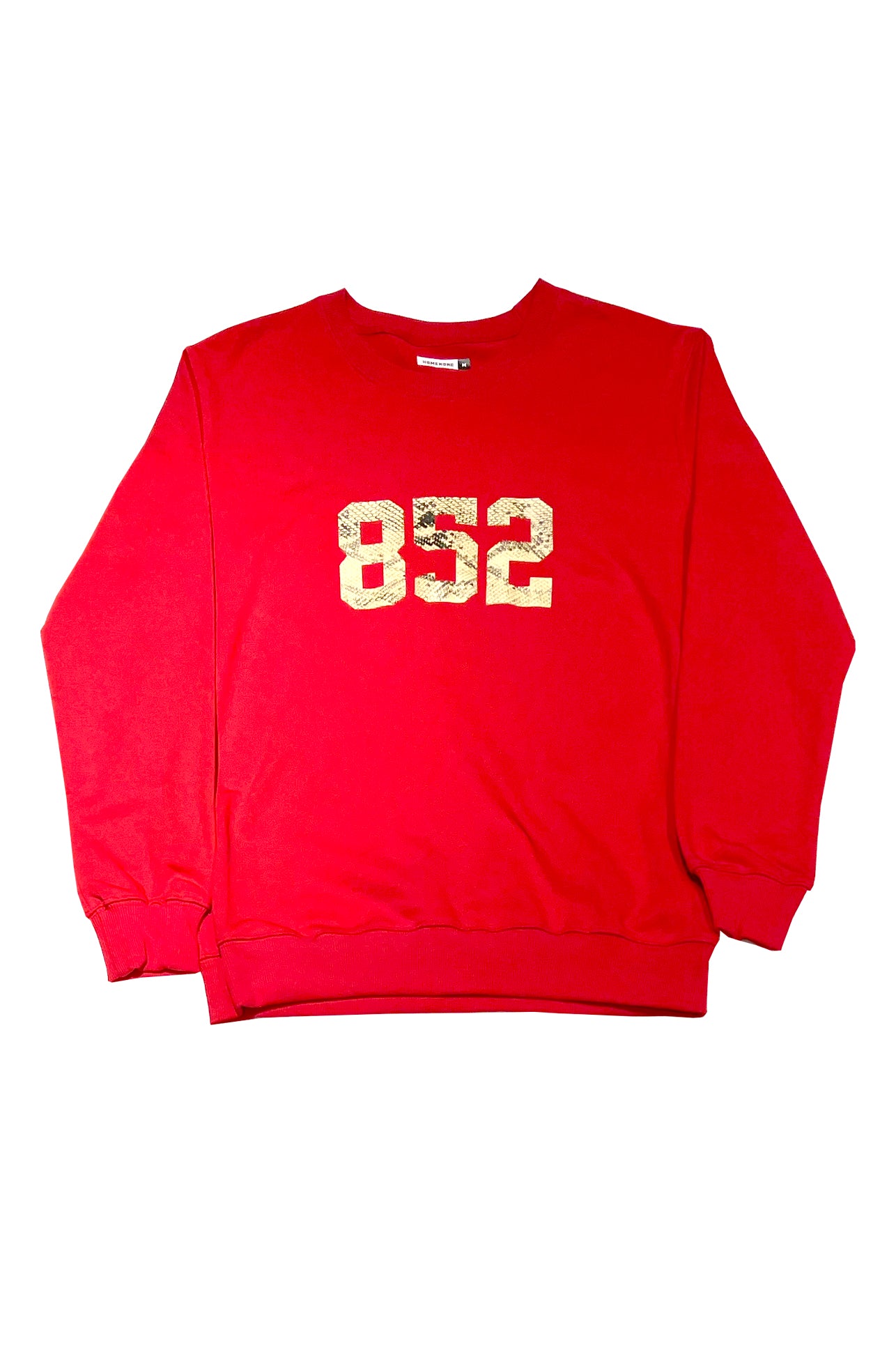 SNAKE 852 SWEATER RED