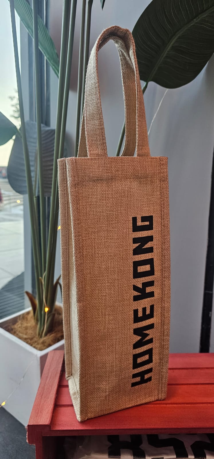 WINE BAG COTTON LINEN
