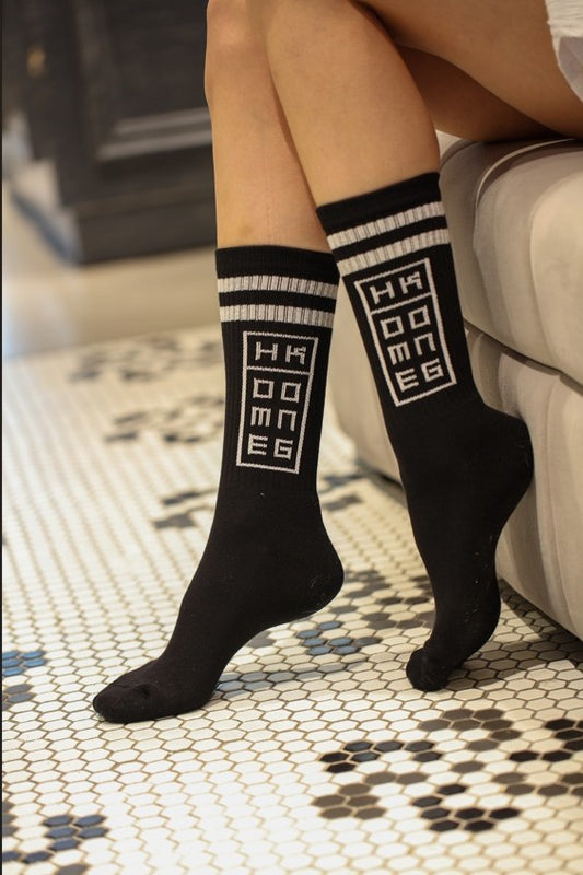 BUILDING BLACK SOCKS