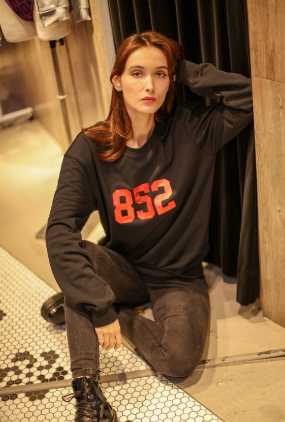 SNAKE 852 SWEATER BLACK