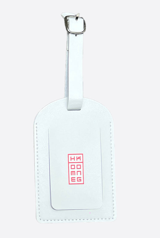 LUGGAGE TAG 鄉港製造 WHITE