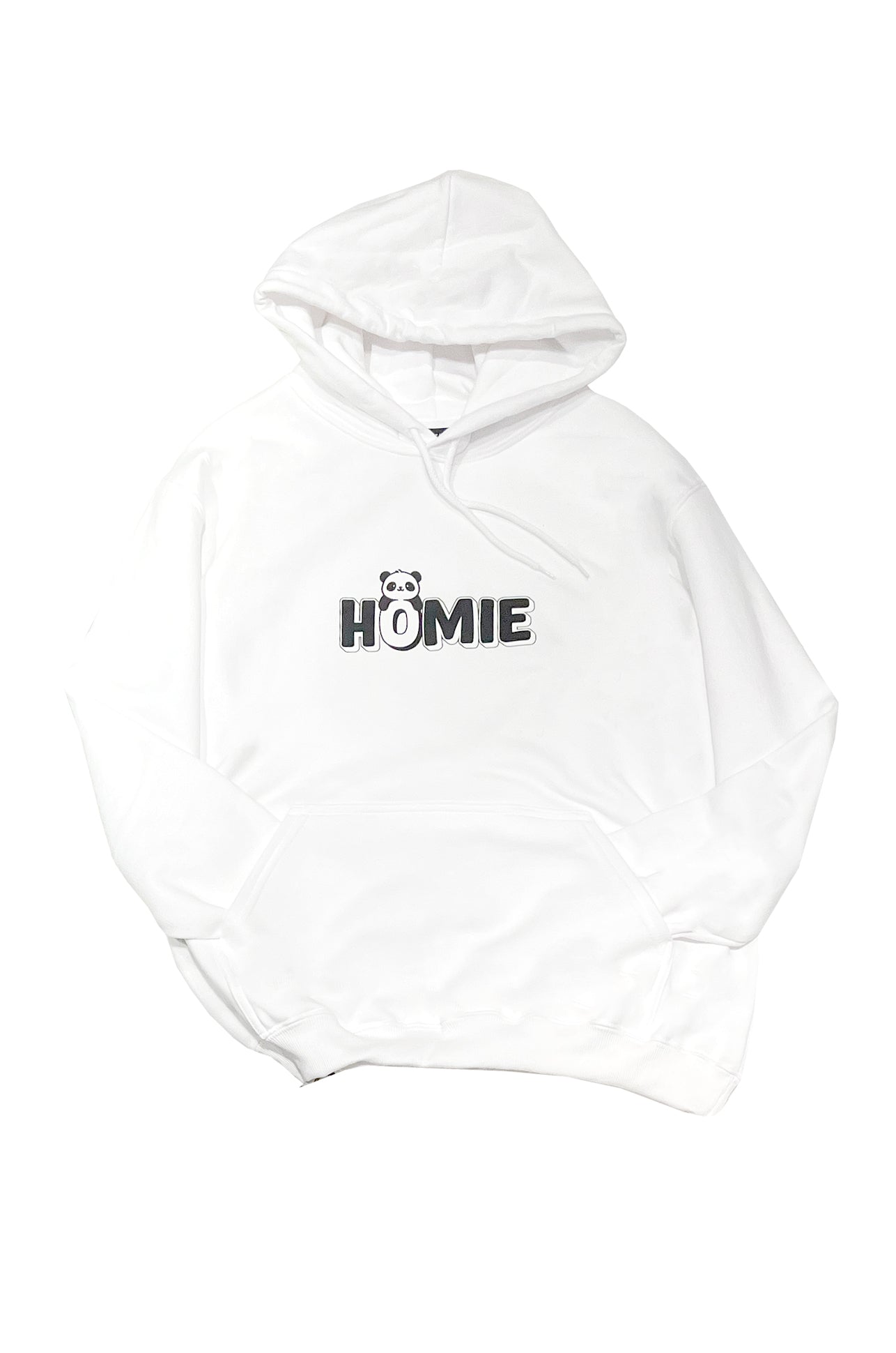 PANDA HOMIE HOODIE WHITE