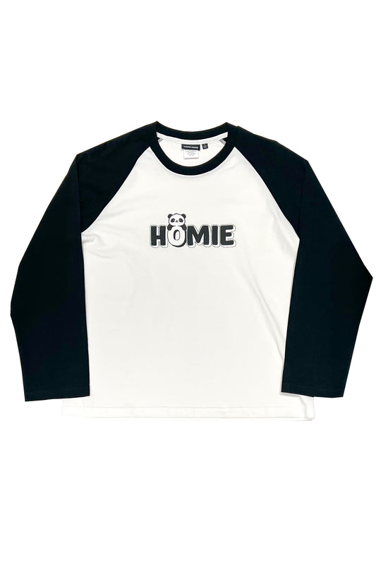 PANDA HOMIE LONGSLEEVE TEE