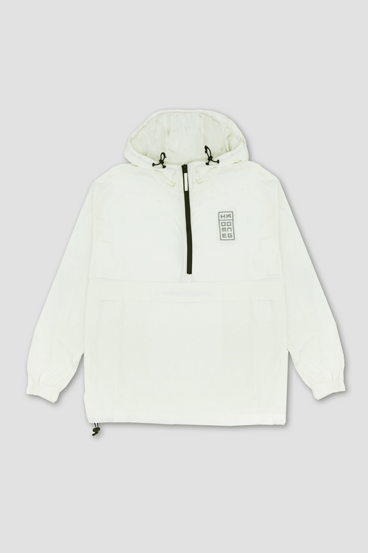 WINDBREAKER HOODIE WHITE (OFF WHITE)